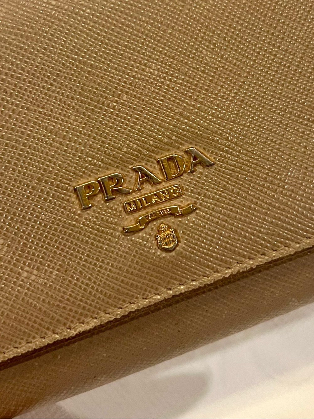 Prada Saffiano Leather Continental Wallet - Picture 5 of 16